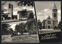 AK Kirchhellen /Recklinghausen, Zwei Kirchen Und Ein Friedhofseingang  - Recklinghausen