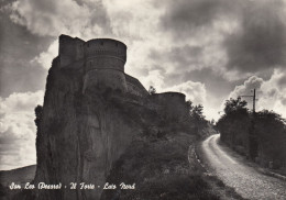 CARTOLINA  SAN LEO PESARO MARCHE IL FORTE LATO NORD VIAGGIATA 1962   Y14 - Pesaro