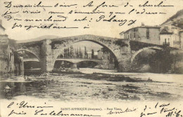 Saint Affrique (Aveyron) Pont Vieux  Pionnière RV Cachet Sr Affrique - Saint Affrique