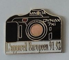 Pin' S  Photographie, Appareil  MINOLTA  DYNAX  7XI, L' Appareil  Européen  91 - 92 - Fotografie