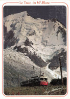 SAINT GERVAIS MONT BLANC Le Train Du Mont Blanc Et L Aiguille De Bionnassay 4052m 5(scan Recto-verso) MA720 - Saint-Gervais-les-Bains