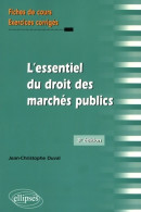 L'essentiel Du Droit Des Marchés Publics (2017) De Jean-Christophe Duval - Droit