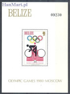 Belize 1979 Mi Block 11 MNH  (ZS1 BLZbl11) - Summer 1980: Moscow