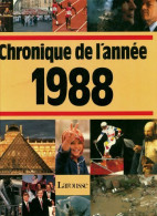 Chronique De L'année 1988 (1989) De Collectif - Geschiedenis