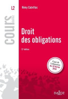 Droit Des Obligations (2016) De Rémy Cabrillac - Recht