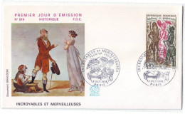 FRANCE FDC 1809 - 1970-1979