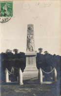 E2945 Carte Photo La Suze Monument Aux Morts - La Suze Sur Sarthe