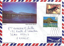 POLYNESIE N° 151/135 S/L.DE PAPEETE/17.12.80  POUR LA FRANCE - Covers & Documents