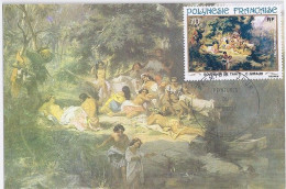 POLYNESIE N° PA 171 S/C.MAXI.DE PAPEETE/15.12.82 - Covers & Documents