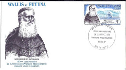 WALLIS & FUTUNA N° PA 158 S/L.DE MATA-UTU/8.11.87  - Covers & Documents