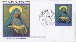 WALLIS & FUTUNA N° PA 148 S/L.DE MATA-UTU/19.12.85  - Covers & Documents