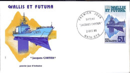 WALLIS & FUTUNA N° PA 146 S/L.DE MATA-UTU/2.10.85  - Covers & Documents