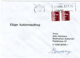 80920 - Canada - 1986 - 2@34¢ Parlament A Bf CALGARY - ... -> Westdeutschland - Storia Postale