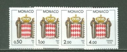 Monaco  Taxe  83/86  * *  TB    - Strafport