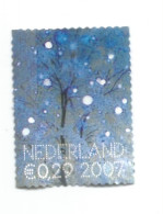 (NETHERLANDS) 2007, SNOWFALL - 3 Used Stamps - Usati