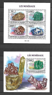 Burundi 2013 Minerals - 2 MS MNH - Nuevos