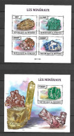 Burundi 2013 Minerals - 2 IMPERFORATE MS MNH - Nuevos