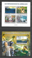 Burundi 2013 Art - Paintings - Impressionists - 2 IMPERFORATE MS MNH - Nuevos