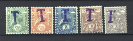 Ethiopie  -  Taxe  :  Yv  8-12  ** - Etiopia