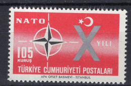 T4852 - TURQUIE TURKEY Yv N°1615 ** Nato Otan - Ungebraucht