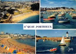SAINT QUAY PORTRIEUX Vue Generale Et Plage De Saint Quay 17(scan Recto-verso) MA968 - Saint-Quay-Portrieux