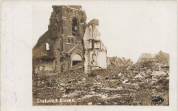 Cheluvelt , Geluveld Gheluvelt * Carte Photo * Kirche * Ww1 Guerre 14/18 War * Occupation Allemande Zonnebeke Belgique - Zonnebeke