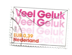 (NETHERLANDS) 2002, VEEL GELUK - Used Stamp - Usati