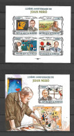 Burundi 2013 Art - Paintings - Joan Miro - 2 IMPERFORATE MS MNH - Nuevos