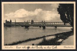 AK Kehl, Blick Auf Die Rheinbrücke  - Kehl