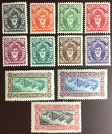 Zanzibar 1952 Definitives Set To 5s MNH - Zanzibar (...-1963)