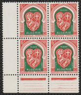 Année 1958-N°353 Neuf**MNH : Armoiries D'Alger : Bloc De 4 - Ungebraucht