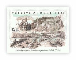 Turkey 2023 - The 100th Anniversary Of Istanbul's Liberation MNH - Unused Stamps