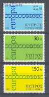 Cyprus 1971 Mi 359-361 MNH  (ZE2 CYP359-361) - 1971