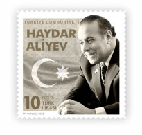 Turkey 2023 - HAYDAR ALIYEV MNH - Unused Stamps