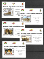 Burundi 2013 Art - Paintings - Rijksmuseum - 5 MS MNH - Nuevos