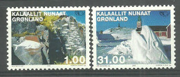 Greenland 2002 Mi 376-377 MNH  (ZE3 GNL376-377) - Altri & Non Classificati