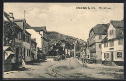 AK Braubach A. Rh., Blick In Die Alleestrasse  - Braubach