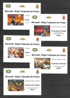 Burundi 2012 Festivals Of The World - 5 IMPERFORATE MS MNH - Nuevos