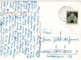 80967 - Bund - 1966 - 30Pfg Gr.Bauten EF A AnsKte NIEFERN -> DDR - Lettres & Documents