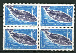 BK-22 TAAF N° 22 ** En Bloc De 4 Cote 125 Euros.   A Saisir !!! - Unused Stamps