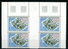 BK-22 TAAF N° PA 23 ** En Bloc De 4 Cote 125 Euros.   A Saisir !!! - Unused Stamps