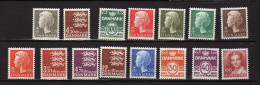 Danemark (1980-82) -  Margareth II - Lions -  Neufs** - MNH - Unused Stamps