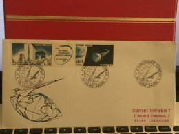 Enveloppes FDI De France 1974 Et 1975 "Exposition Cosmos" - 1970-1979