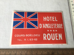 Hotel D’Angleterre In Rouen France - Hotel Labels