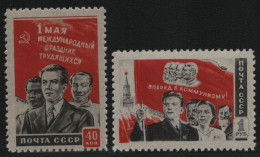 Russia / Sowjetunion 1950 - Mi-Nr. 1461-1462 ** - MNH - Tag Der Arbeit (III) - Neufs