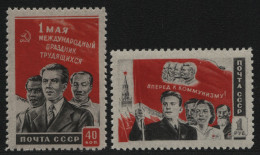Russia / Sowjetunion 1950 - Mi-Nr. 1461-1462 ** - MNH - Tag Der Arbeit (II) - Neufs
