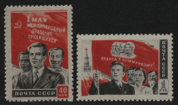 Russia / Sowjetunion 1950 - Mi-Nr. 1461-1462 ** - MNH - Tag Der Arbeit (IV) - Neufs