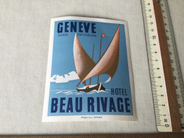 Hotel Beau Rivage In Genève Suisse - Hotel Labels