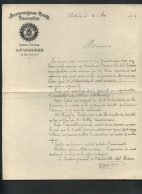 AUTOMOBILE CLUB POITEVIN, 32 RUE CARNOT POITIERS (VIENNE) - COURRIER DU 30 MAI 1906 - Cars