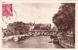 CPA  - PARIS - LE PETIT BRAS DE LA SEINE - The River Seine And Its Banks